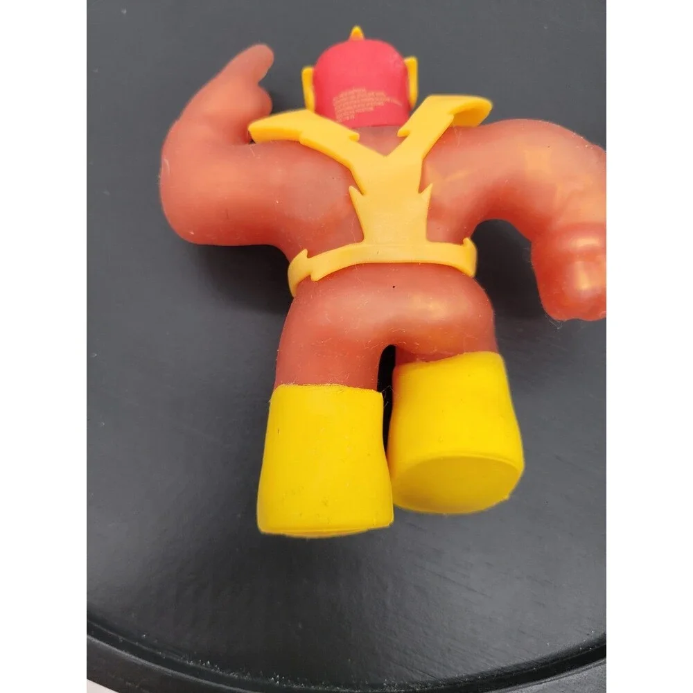 Heroes Of Goo Jit Zu DC Comics The Flash Rubber Stretchy Gel Filled 4